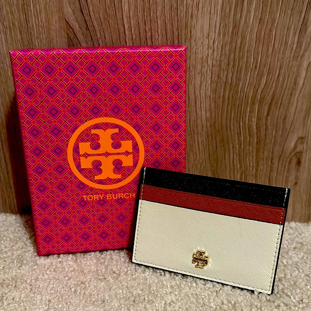 Tory Burch Mini Slim Wallet Card Holder